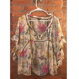 Bohemian Floral Top